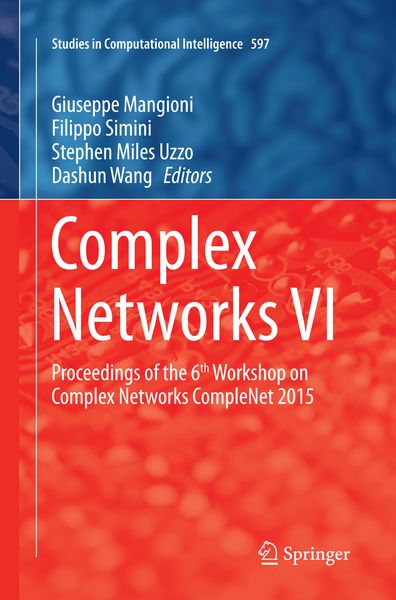Produktbild: Complex Networks VI