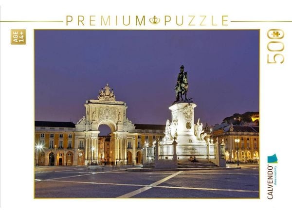 CALVENDO Puzzle Ein Motiv aus dem Kalender Lissabon Highlights von Petrus Bodenstaff | 500 Teile Lege-Größe 48 × 36 cm Foto-Puzzle für Erwachsene