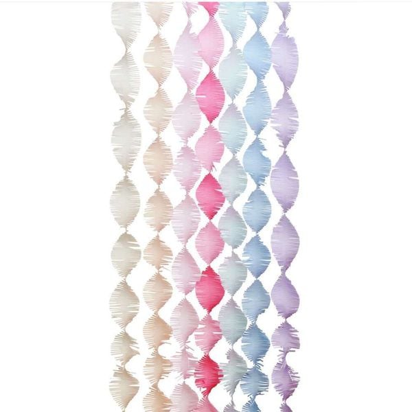 Produktbild: Krepp Girlanden, La Vie en Rose Mix, MIX