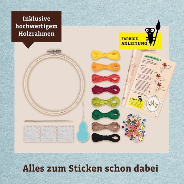 Produktbild: Sticken Kreativ-Set