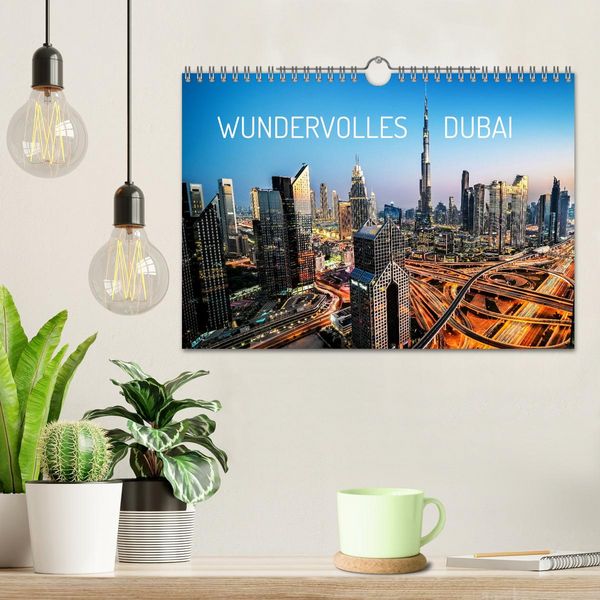 Produktbild: Wundervolles Dubai (Wandkalender 2026 DIN A4 quer), CALVENDO Monatskalender
