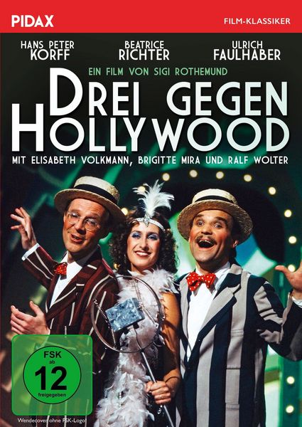 Produktbild: Drei gegen Hollywood / Turbulente Kom&ouml;die mit absoluter Starbesetzung (Pidax Film-Klassiker)