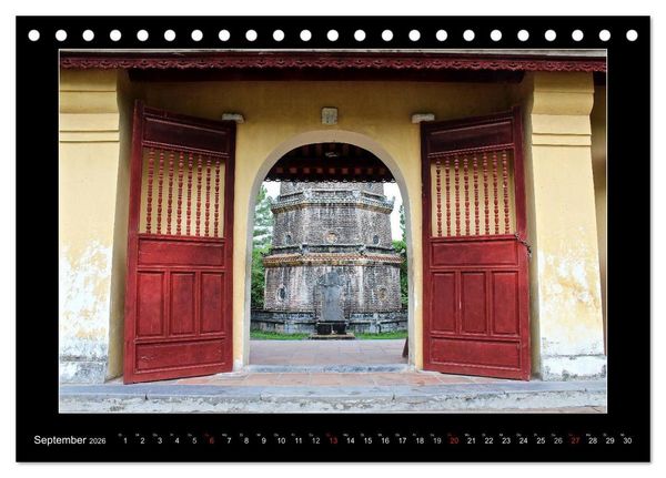 Produktbild: Vietnam &ndash; Land der Kontraste 2026 (Tischkalender 2026 DIN A5 quer), CALVENDO Monatskalender