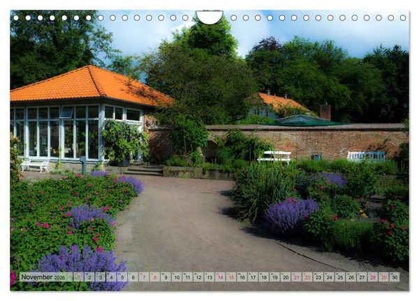 Produktbild: Schlossgarten Oldenburg. Ein Fotospaziergang (Wandkalender 2026 DIN A4 quer), CALVENDO Monatskalender