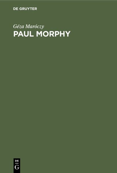 Produktbild: Paul Morphy
