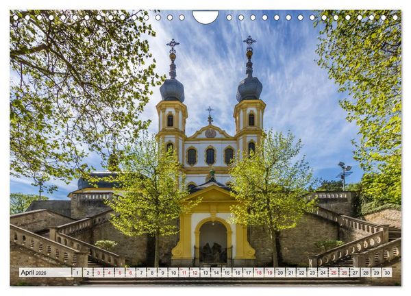 Produktbild: W&Uuml;RZBURG Historisches Stadtherz (Wandkalender 2026 DIN A4 quer), CALVENDO Monatskalender