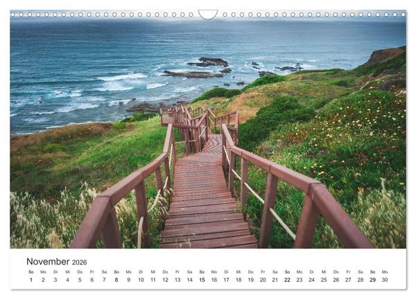 Produktbild: Sonnige Gr&uuml;&szlig;e aus Portugal (Wandkalender 2026 DIN A3 quer), CALVENDO Monatskalender