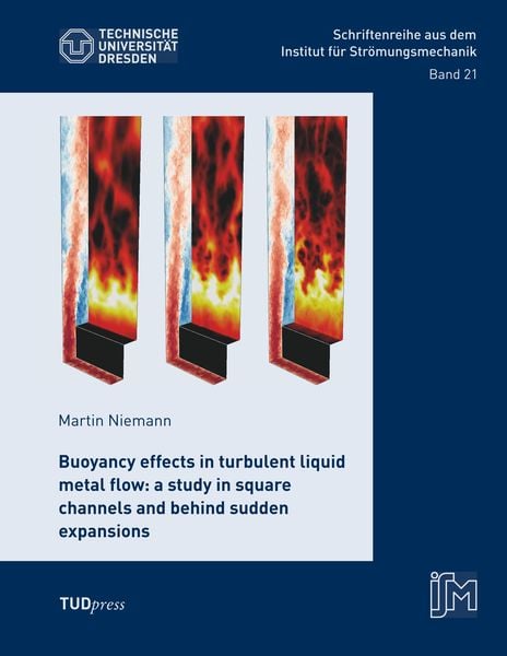Produktbild: Buoyancy effects in turbulent liquid metal flow