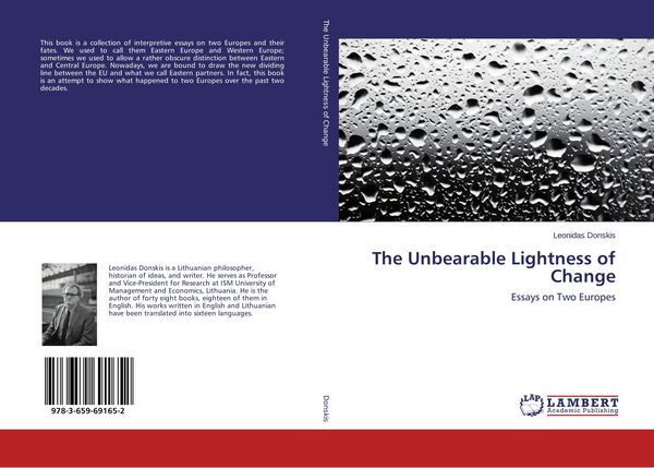 Produktbild: The Unbearable Lightness of Change