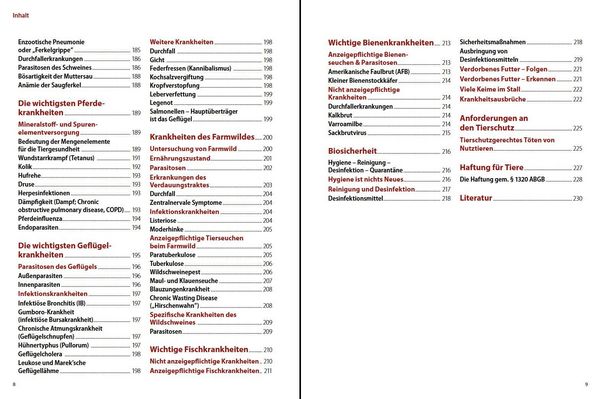 Produktbild: Die h&auml;ufigsten Nutztierkrankheiten