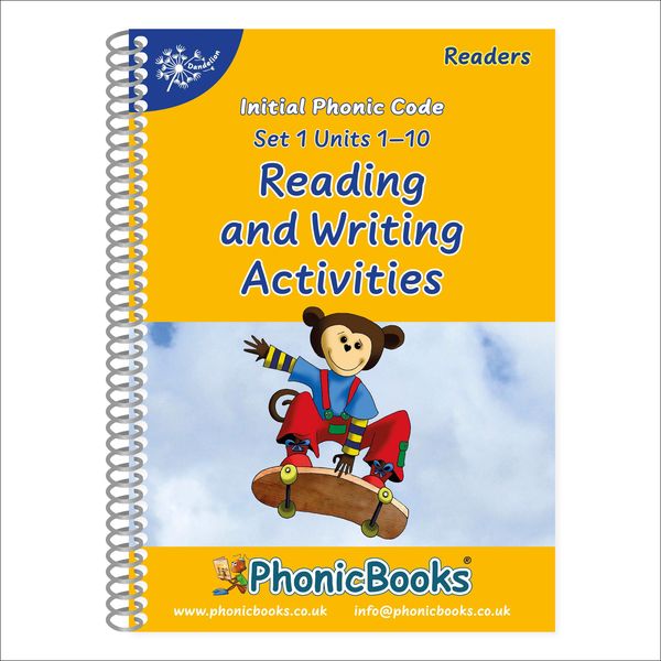 Produktbild: Phonic Books Dandelion Readers Reading and Writing Activities Set 1 Units 1-10