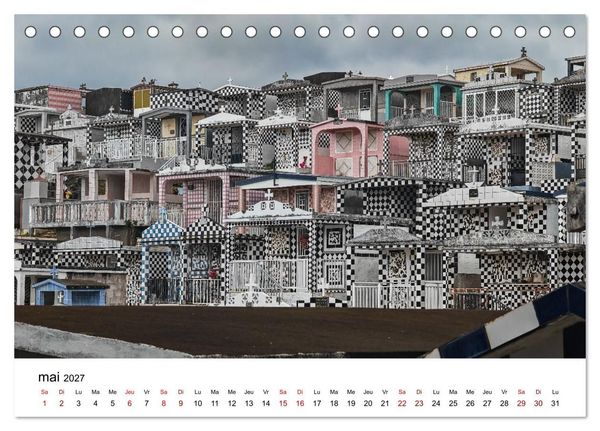 Produktbild: Guadeloupe - Antilles fran&ccedil;aises (Calendrier de bureau 2027 DIN A5 vertical), CALVENDO calendrier mensuel