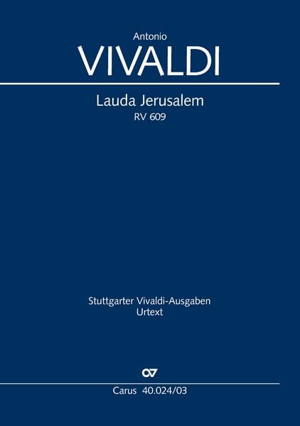 Produktbild: Lauda Jerusalem (Klavierauszug)