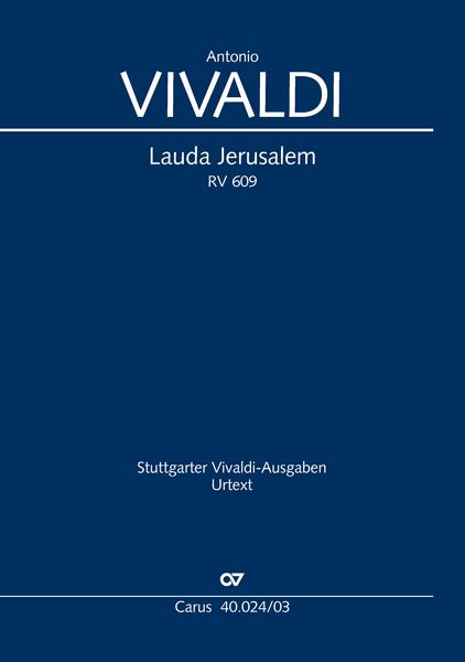 Produktbild: Lauda Jerusalem (Klavierauszug)