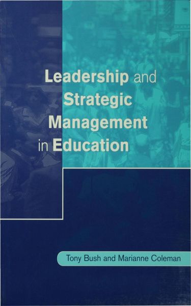 Produktbild: Leadership and Strategic Management in Education