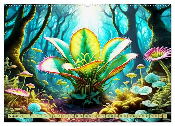Produktbild: Intergalactic garden (Wall Calendar 2026 DIN A2 landscape), CALVENDO 12 Month Wall Calendar