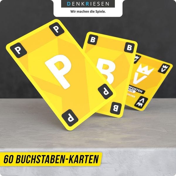 DENKRIESEN - STADT LAND VOLLPFOSTEN® - Das Kartenspiel - BVB EDITION - "Entscheidend ist auf'm Platz."