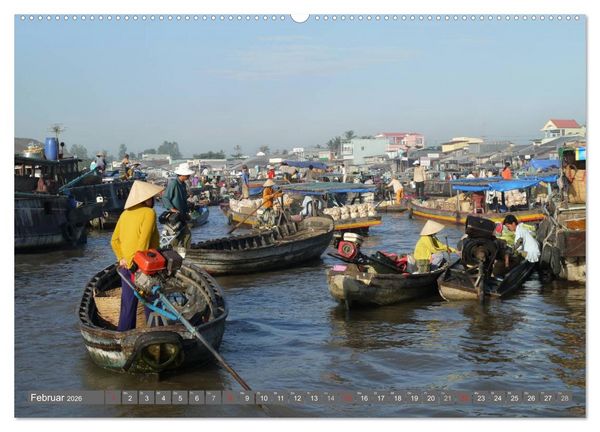 Produktbild: Menschen in Vietnam (Wandkalender 2026 DIN A2 quer), CALVENDO Monatskalender