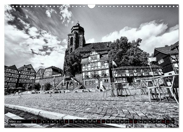 Ein Blick auf Homberg an der Efze (Wandkalender 2025 DIN A3 quer), CALVENDO Monatskalender