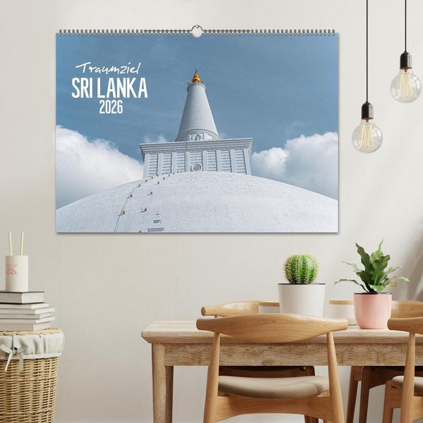 Produktbild: Traumziel Sri Lanka (Wandkalender 2026 DIN A2 quer), CALVENDO Monatskalender