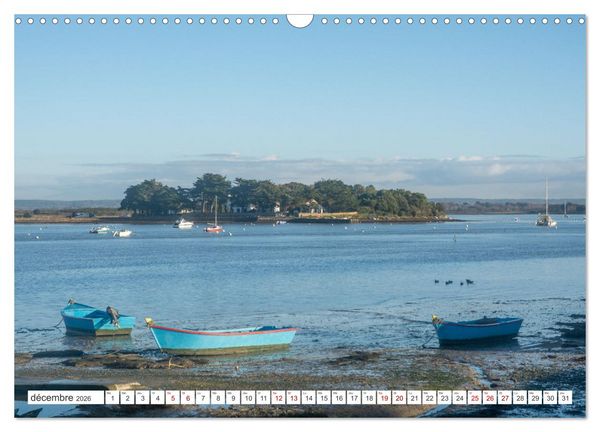 Produktbild: Morbihan, Sud Bretagne (Calendrier mural 2026 DIN A3 vertical), CALVENDO calendrier mensuel