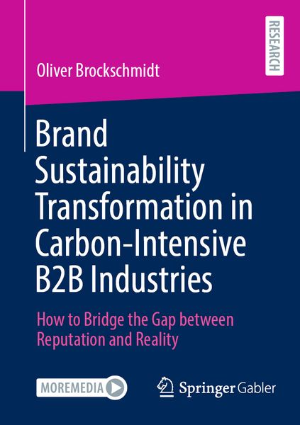 Produktbild: Brand Sustainability Transformation in Carbon-Intensive B2B Industries