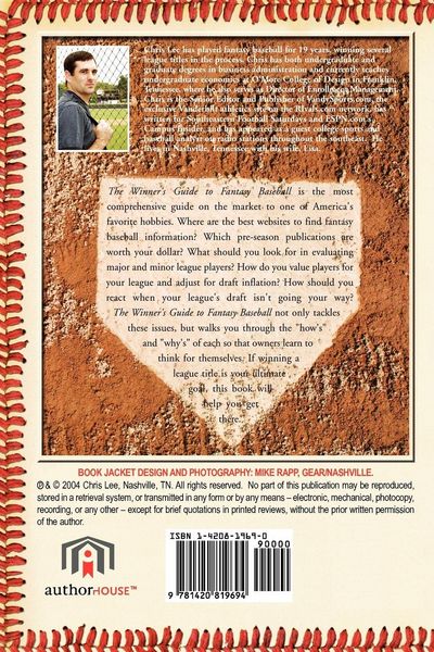 Produktbild: The Winner's Guide to Fantasy Baseball
