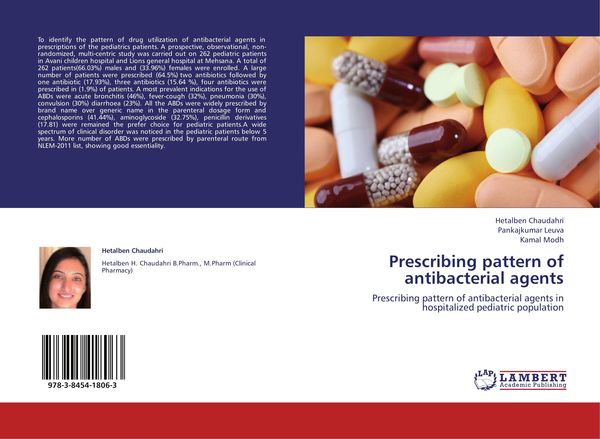 Produktbild: Prescribing pattern of antibacterial agents