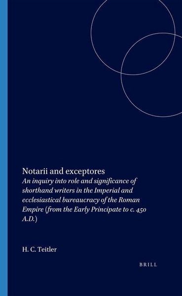 Produktbild: Notarii and Exceptores