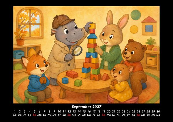 Produktbild: Sashito entdeckt Traumberufe 2027 Fotokalender DIN A3