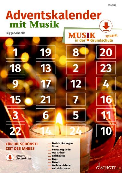 Produktbild: Adventskalender mit Musik