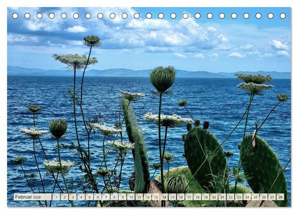 Produktbild: Wenn der S&uuml;den bl&uuml;ht ... (Tischkalender 2026 DIN A5 quer), CALVENDO Monatskalender