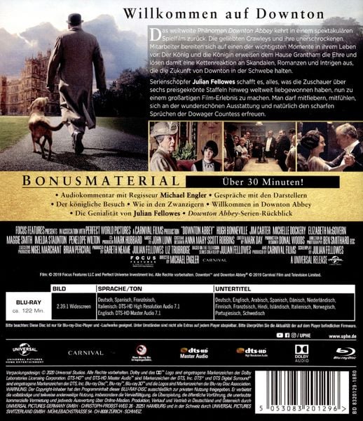 Produktbild: Downton Abbey - Der Film