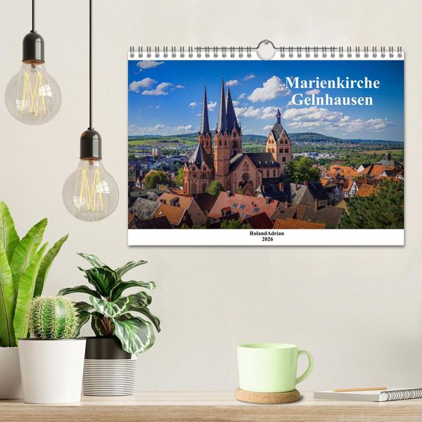 Produktbild: Marienkirche Gelnhausen (Wandkalender 2026 DIN A4 quer), CALVENDO Monatskalender