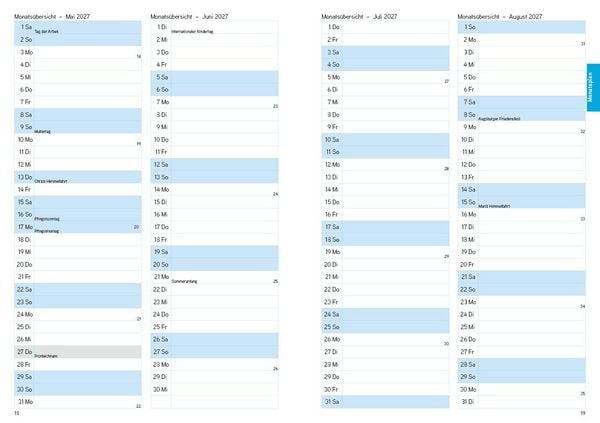 Produktbild: Lehrerkalender - Planer f&uuml;r Lehrerinnen und Lehrer 2026/27