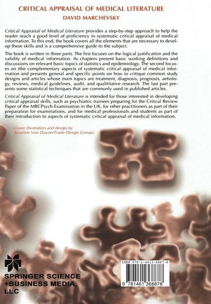 Produktbild: Critical Appraisal of Medical Literature