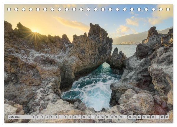 Produktbild: Faszination Teneriffa (Tischkalender 2026 DIN A5 quer), CALVENDO Monatskalender