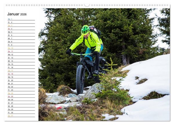 Produktbild: Mountainbike Freeride Momente (Wandkalender 2026 DIN A2 quer), CALVENDO Monatskalender