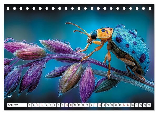 Produktbild: Magische Leuchtinsekten (Tischkalender 2027 DIN A5 quer), CALVENDO Monatskalender
