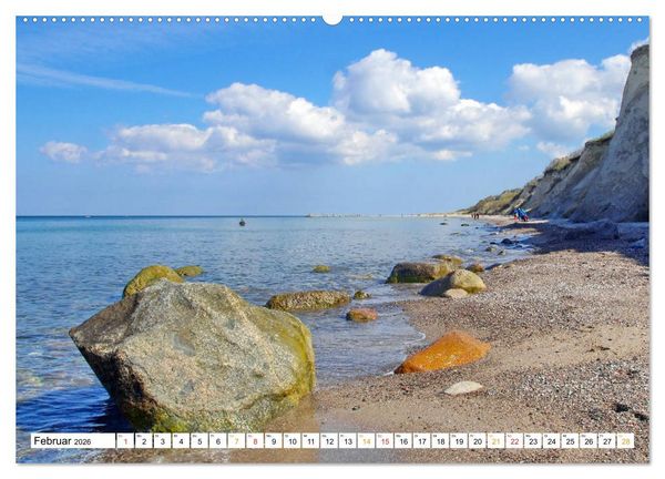 Produktbild: Fischland & Dar&szlig; Traumlandschaft an Ostsee und Bodden (hochwertiger Premium Wandkalender 2026 DIN A2 quer), Kunstdruck in Hochglanz