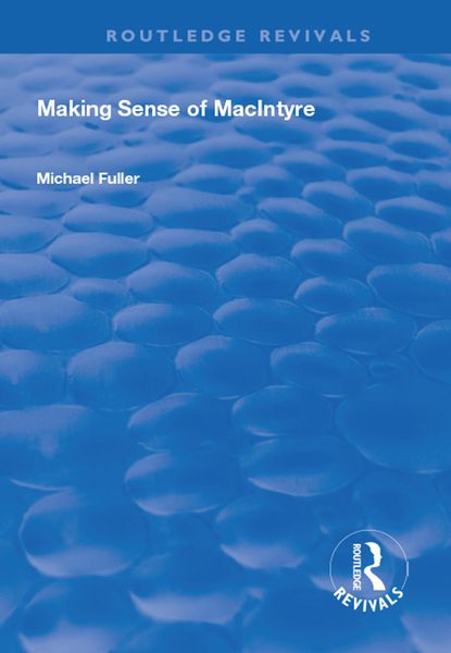 Produktbild: Making Sense of MacIntyre