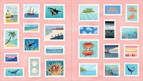 Produktbild: An Ocean Lover's Sticker Book