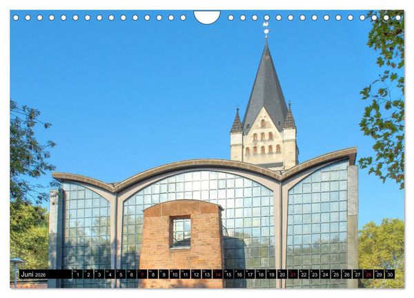 Produktbild: Kirchen in K&ouml;ln - Heilige St&auml;tten und imposante Bauten (Wandkalender 2026 DIN A4 quer), CALVENDO Monatskalender