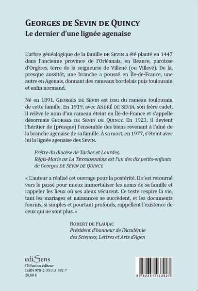 Produktbild: Georges de sevin de quincy