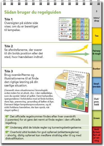 Produktbild: Quickguide til Golfreglerne 2023-2027