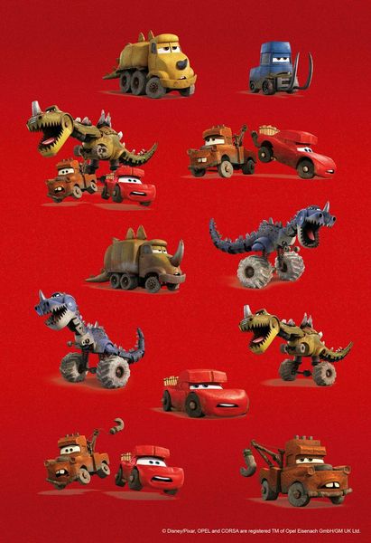 Produktbild: Disney PIXAR Cars On The Road: Superstarker Sticker- und Malspa&szlig;