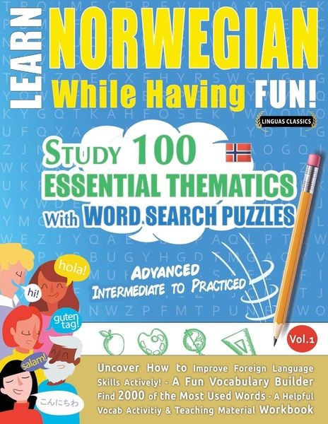 Produktbild: LEARN NORWEGIAN WHILE HAVING FUN! - ADVANCED