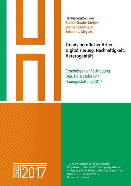 Produktbild: Trends beruflicher Arbeit - Digitalisierung, Nachhaltigkeit, Heterogenit&auml;t