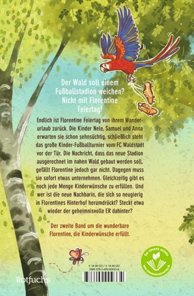 Produktbild: Die wunderbare Florentine Feiertag: Rettet den Wald!