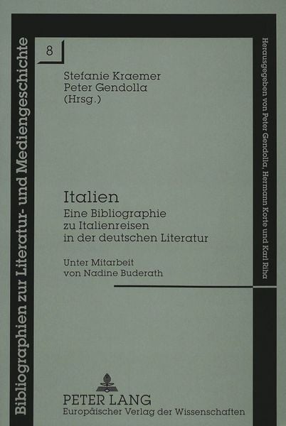 Produktbild: Italien / Bibliographien zur Literatur- und Mediengeschichte Bd. 8